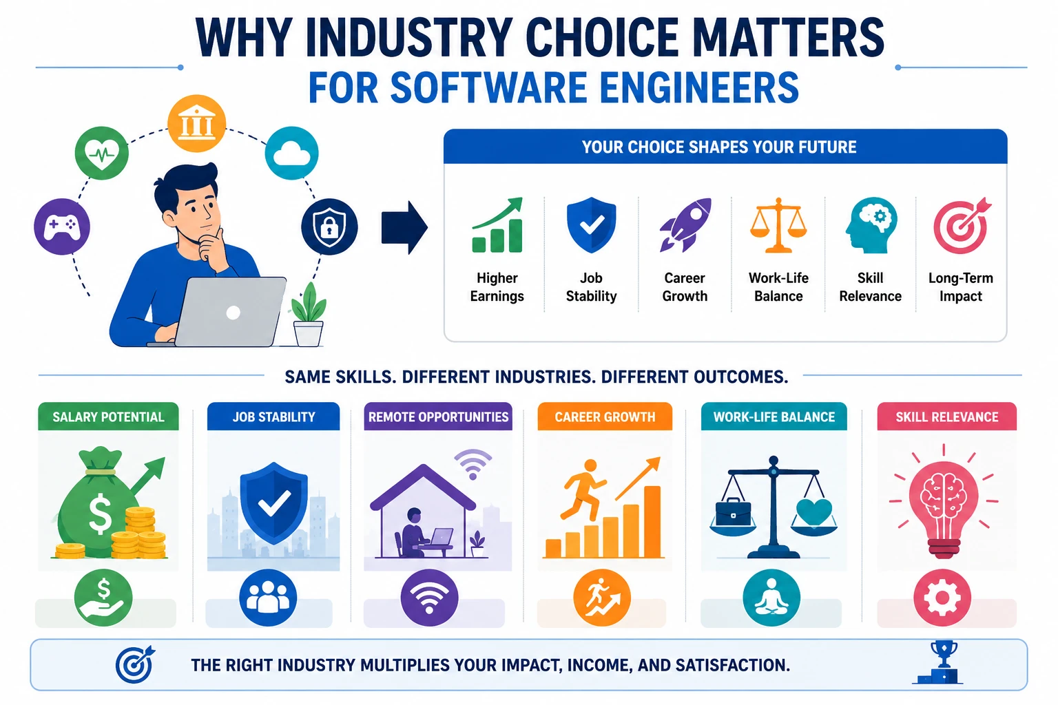 best industries for software engineers