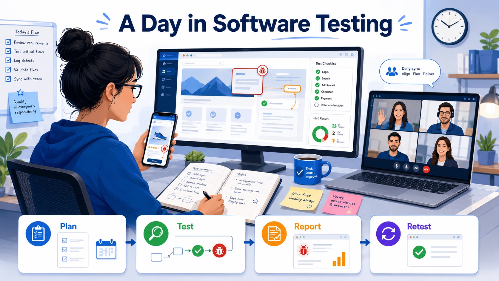 what do software testers do