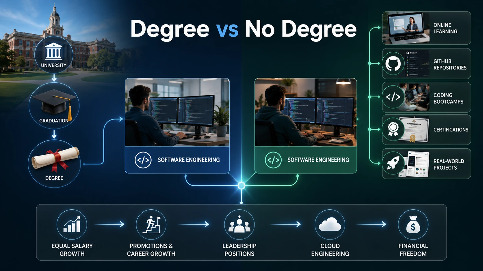Software Developer Salary Without Degree